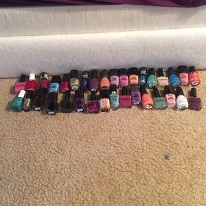 lot of 34 various polishes!