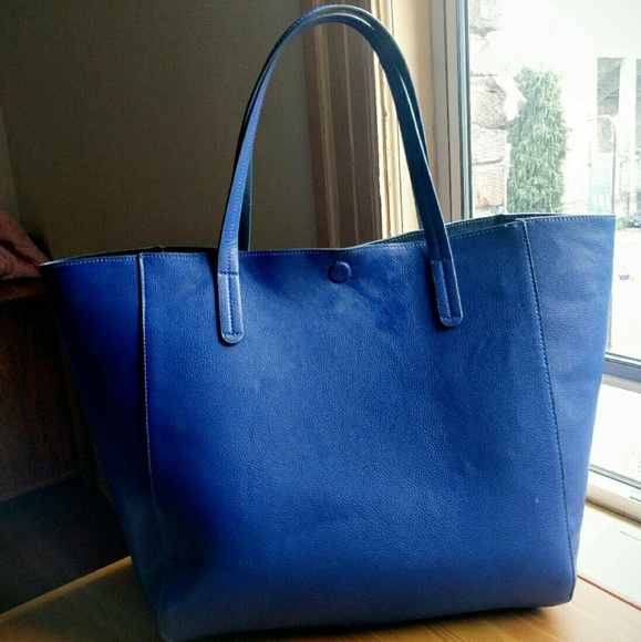 Large Royal Blue Tote Bag