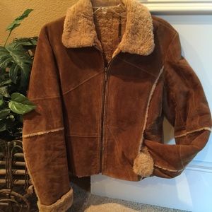 Winlet genuine leather/suede jacket.  Size Med