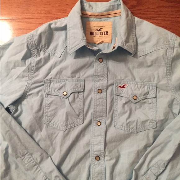 Hollister men's button down shirt