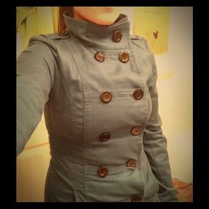 H&m turquoise jacket excellent condition!!!!!!!