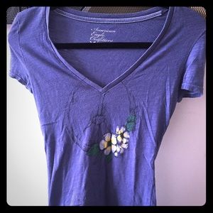 Blue t-shirt