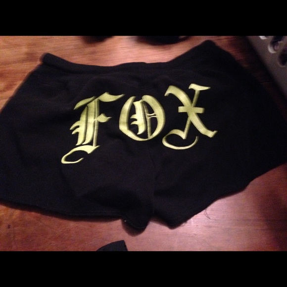 Black athletic shorts