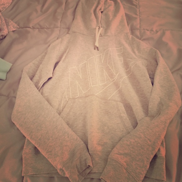 Nike grey hoodie