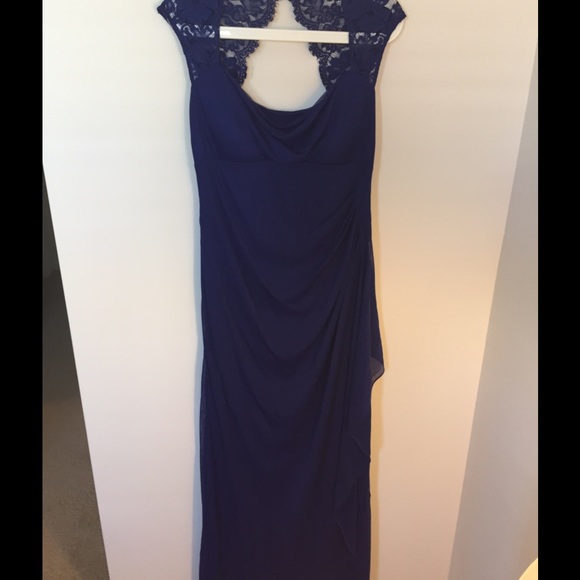 Camile La Vie Royal Blue Long Dress.