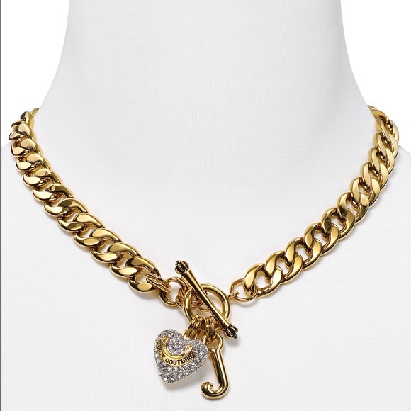 PAVE BANNER HEART STARTER NECKLACE