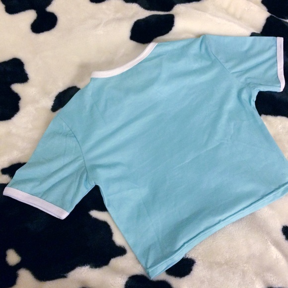Fuji Water Crop Top Tee - Picture 2 of 3