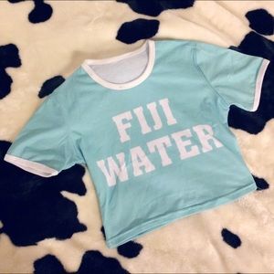 Fuji Water Crop Top Tee