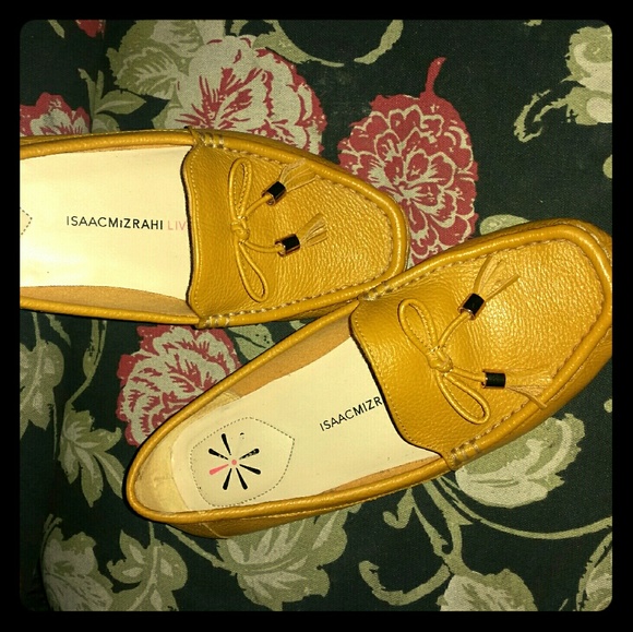 Isaac Mizrahi Live!  Leather Moccasins