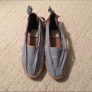 Adorable Light Blue Espadrilles