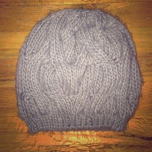 Sweater-knit beanie