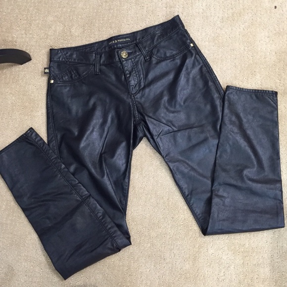 rock and republic leather pants