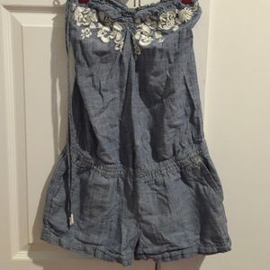 Abercrombie & Fitch Jean( soft ) Romper
