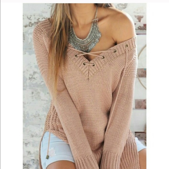 New Fabulous lace up tunic