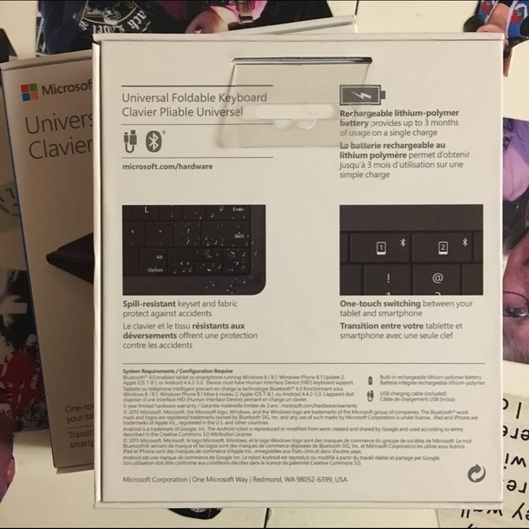 Universal foldable keyboard. - Picture 3 of 3