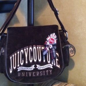 Authentic juicy couture university cross body
