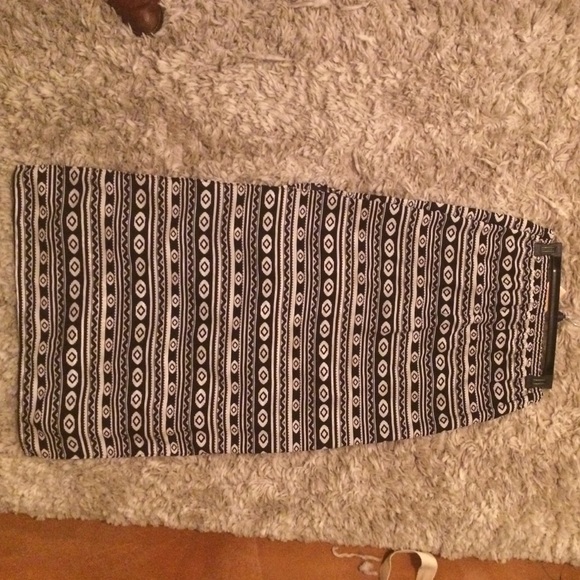 A maxi skirt