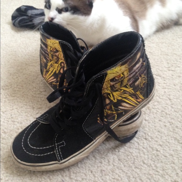 Rare Iron Maiden vans
