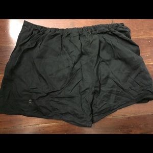 Black lululemon casual wear shorts