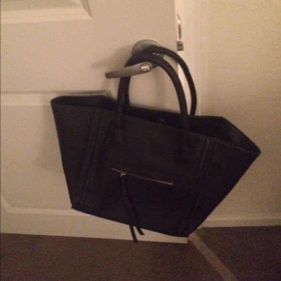 Black handbag