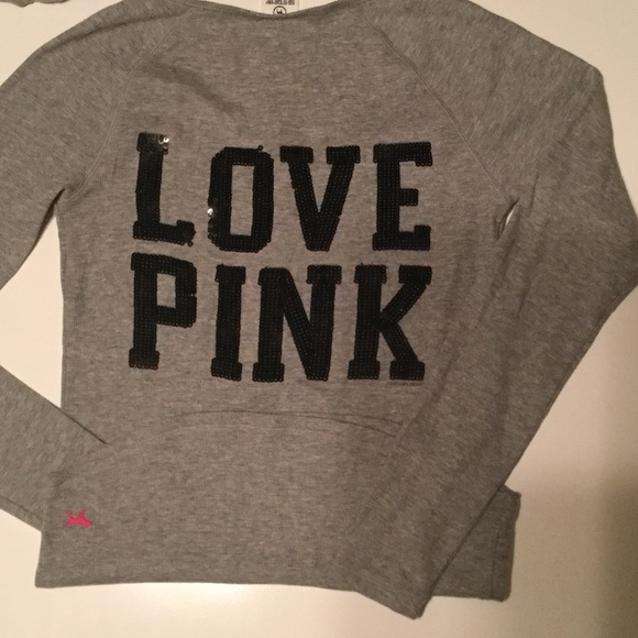 Pink pull over