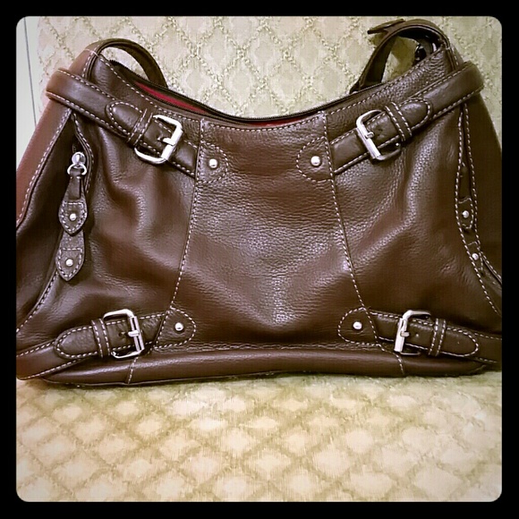 Maxx Handbag in dark chocolate
