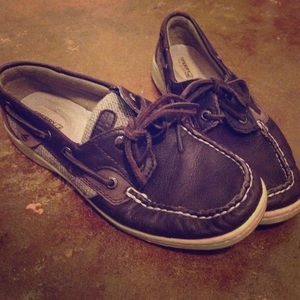 Sperry's Top-Sider Dark Brown and Tan