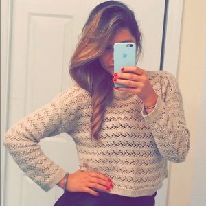 Holliday Cropped Sweater