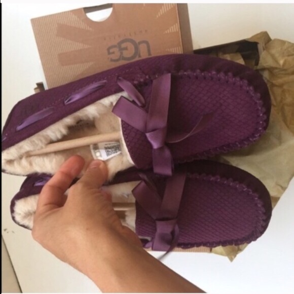 UGG authentic Dakota exotic scales moccasins Sz 7 - Picture 4 of 4