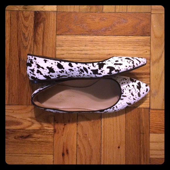 ‼️ SHOP CLOSING MARCH 11‼️ Spotted Calf Hair Flats