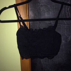 Black bralette