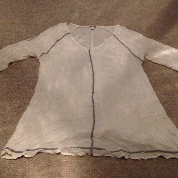 Flowy white dress/shirt - Picture 1 of 3