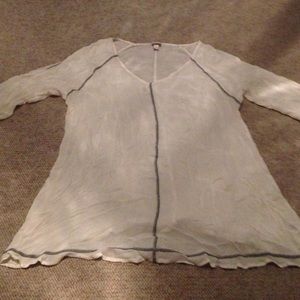 Flowy white dress/shirt