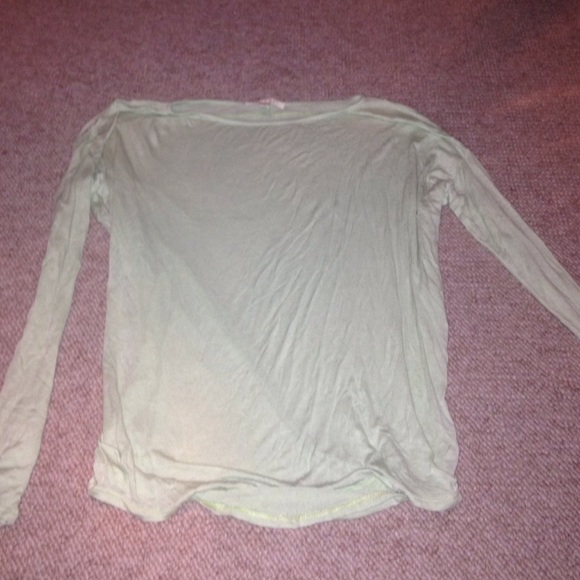 Mint green soft long sleeved shirt - Picture 1 of 1