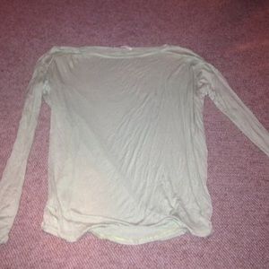 Mint green soft long sleeved shirt