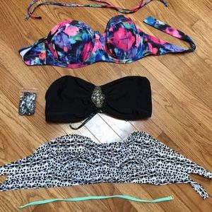Bathing suit tops (with straps)