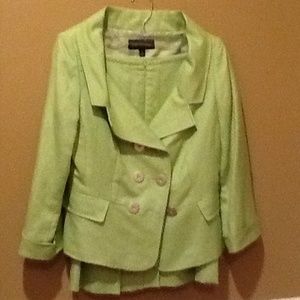 Green Isabel and Nina suit