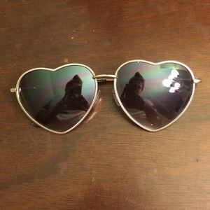 Heart sunglasses