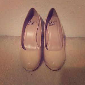 Nude heels