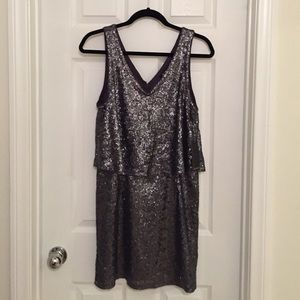 NWT Ella Moss Sequin Drape Dress