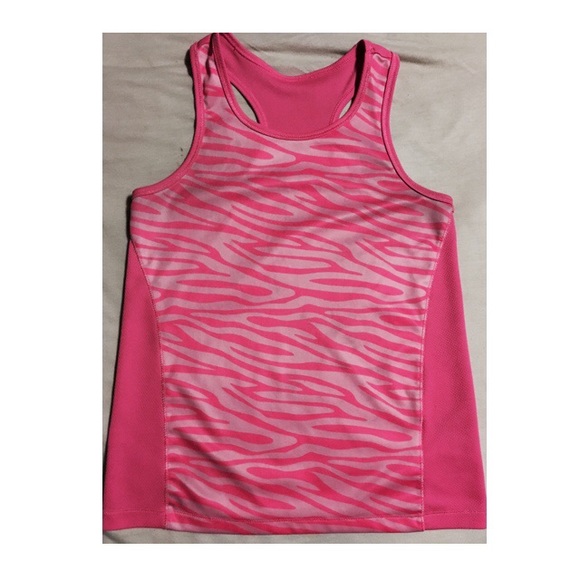 Pink workout tank