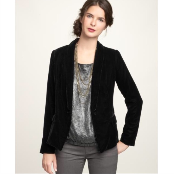 GAP velvet like material blazer
