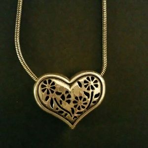 Brighton heart necklace