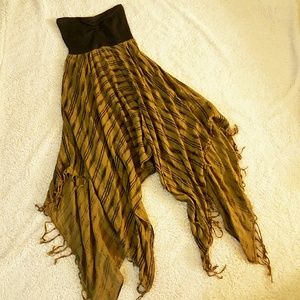 Billabong Strapless Boho Dress