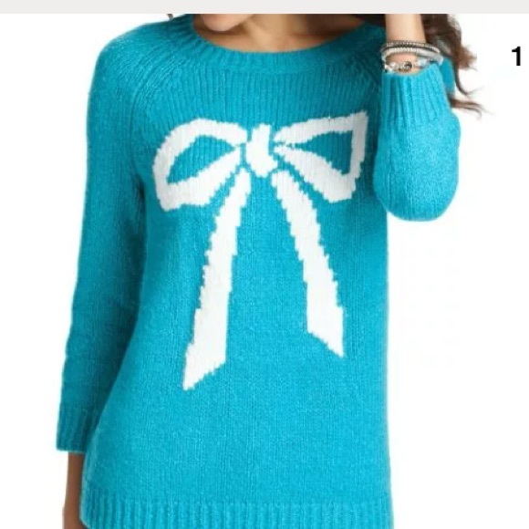 Ann Taylor Sweaters - Last Chance 💞💖HP💖LOFT bow detail sweater