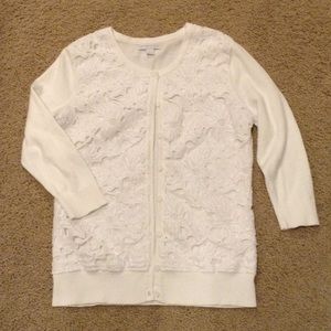 New York & Co. white cardigan