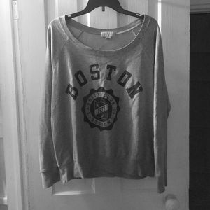 Forever 21 Off the Shoulder Sweatshirt