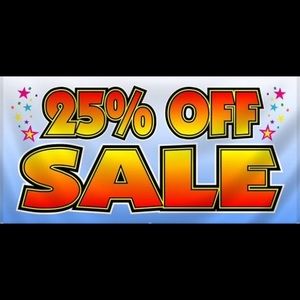 Pre Leave of Absence sale!!!