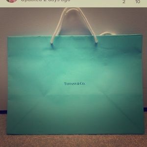 1 Tiffany and co large bag
