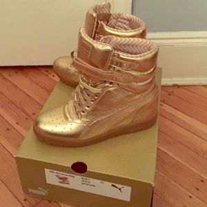 Puma x Rime Luxe Sky Wedge (Gold, Limited Edition)